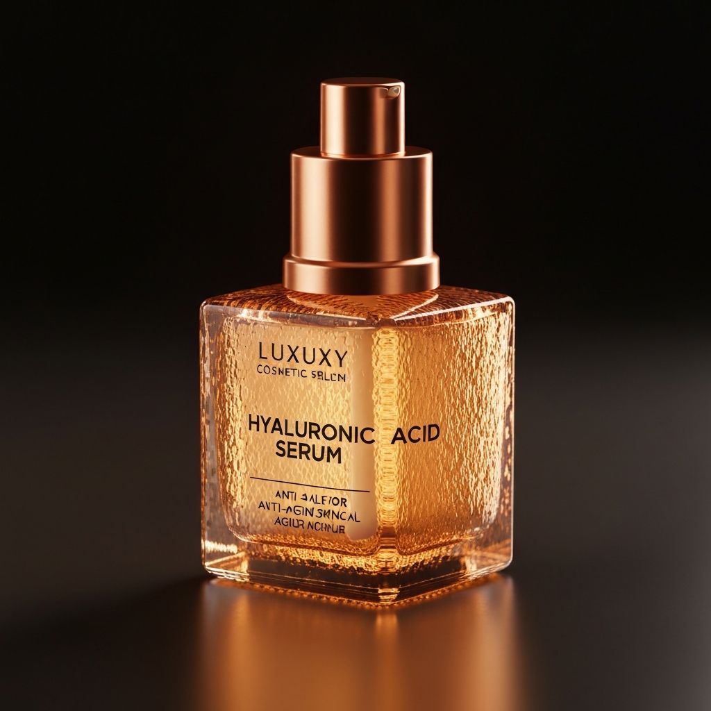 Хиалуронов серум със искри, дълбока хидратация на кожата